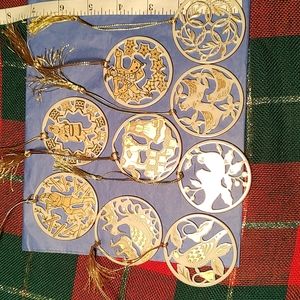 Lenox Christmas ornaments